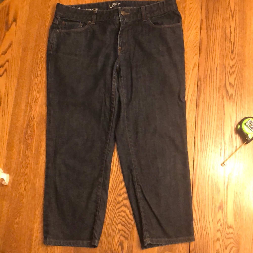 ♥️ Loft cropped jeans